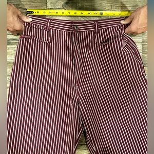 Vintage Red Striped Blaze Pants!